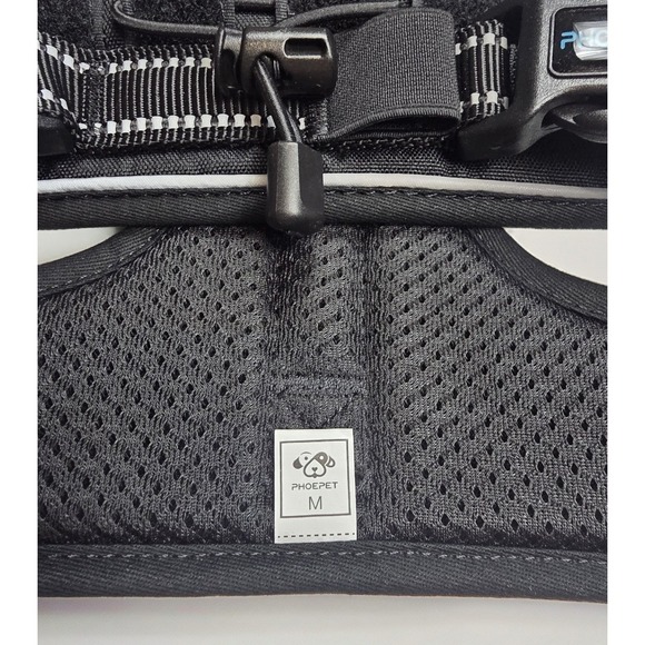 PHOEPET No Pull Tactical Dog Harness W/ Molle & Loop Panels Dog Size Medium NEW - Picture 6 of 8